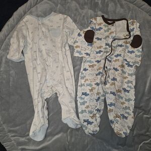 4 Pack - Baby Boys' One-Piece Sleepers